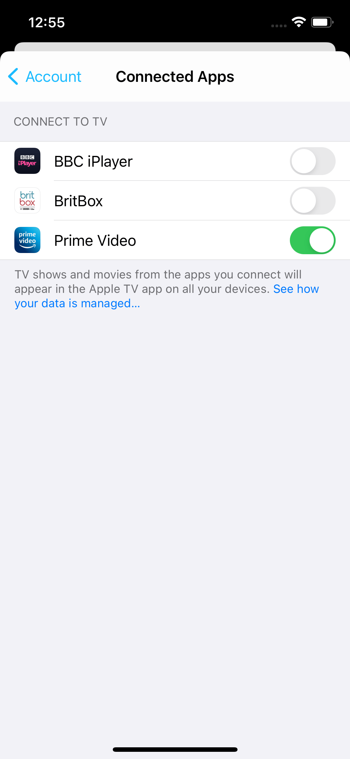 Remove connected apps from Apple TV? Apple Community