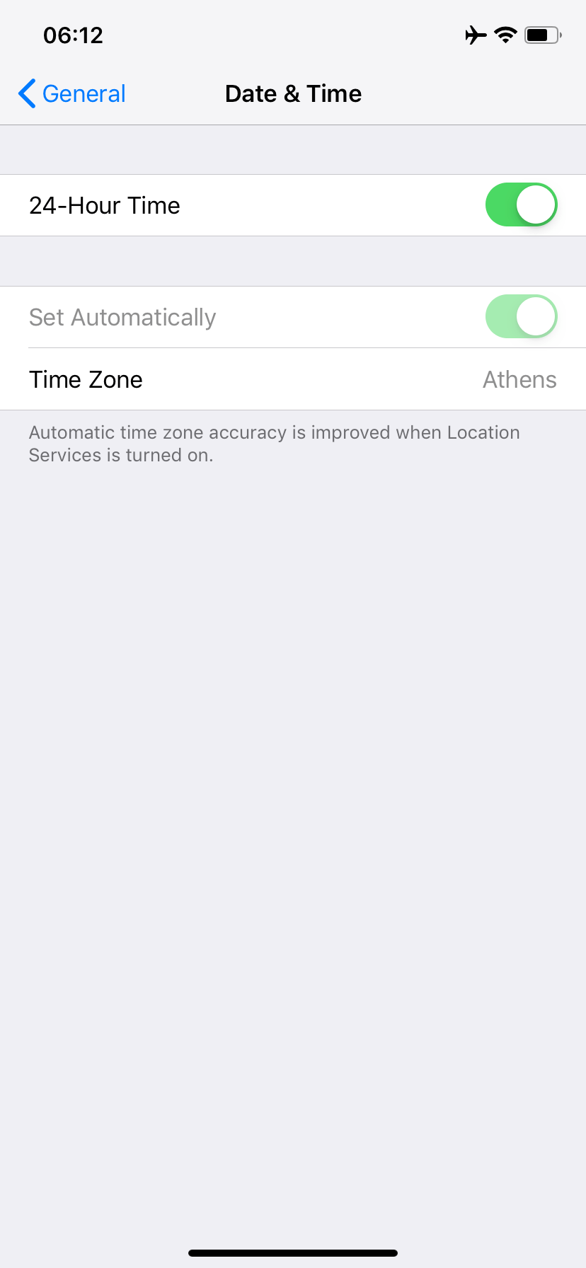 Cannot set Date & Time manually Apple Community