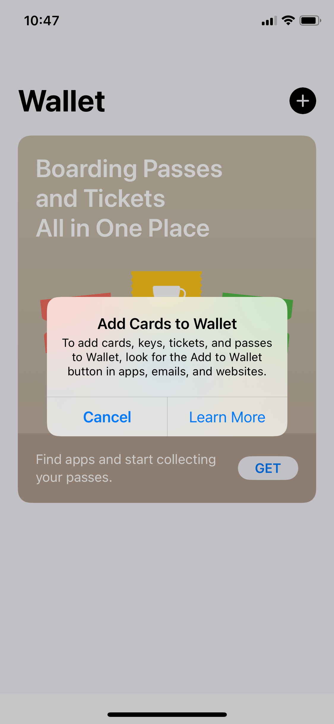I can’t add card in my wallet Apple Community