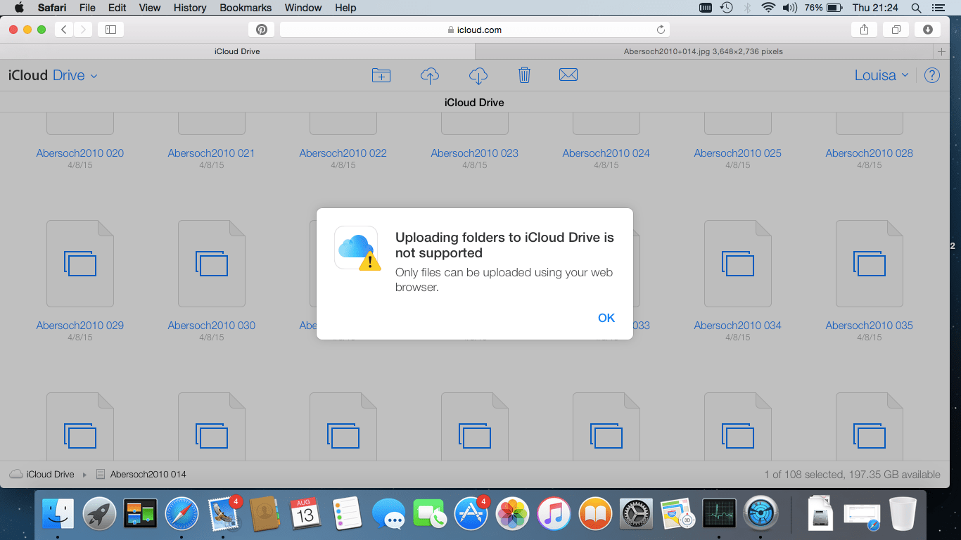 Uploading folders into iCloud Apple Community