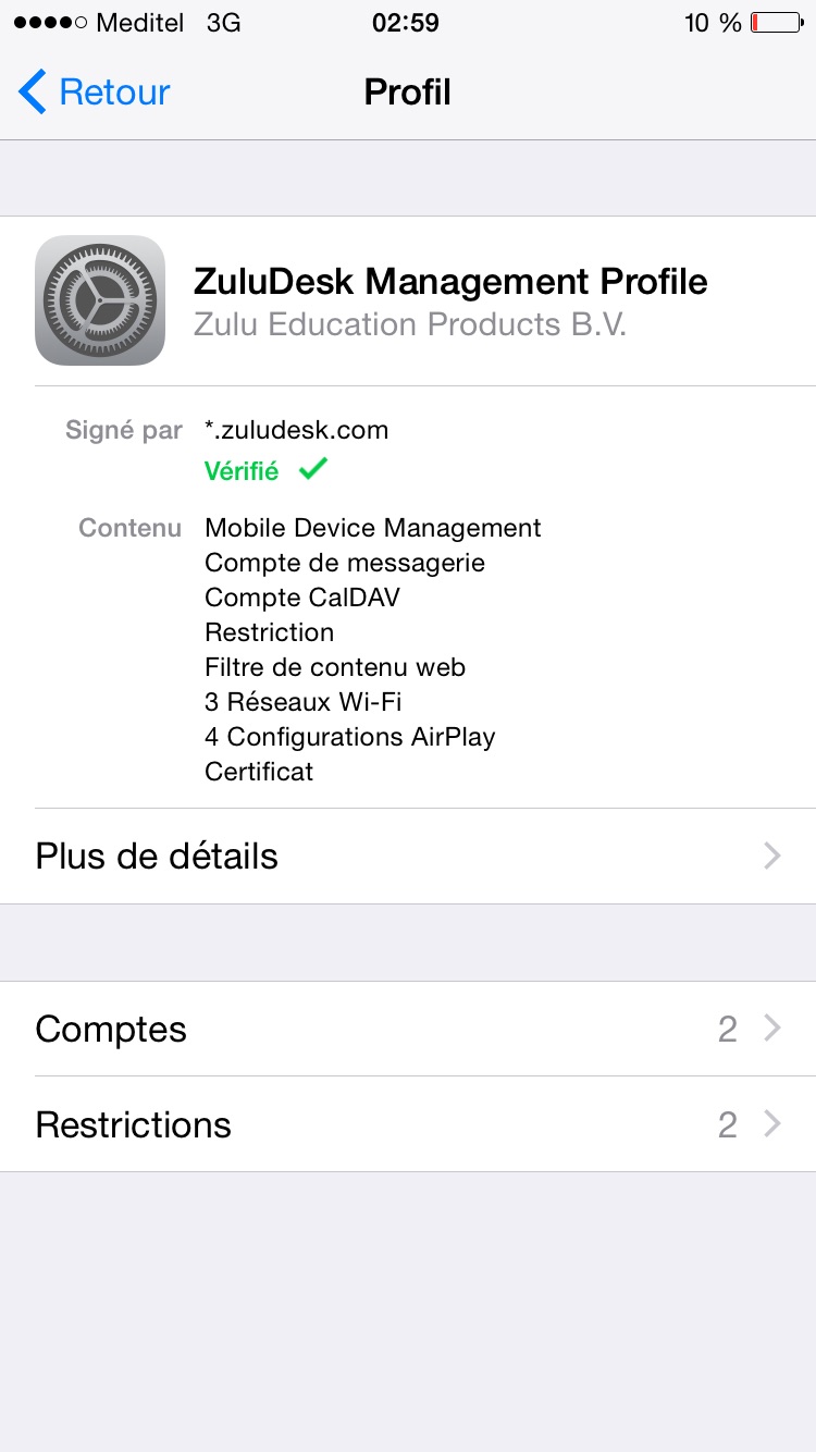How do delete profile by zuludest managme… Apple Community