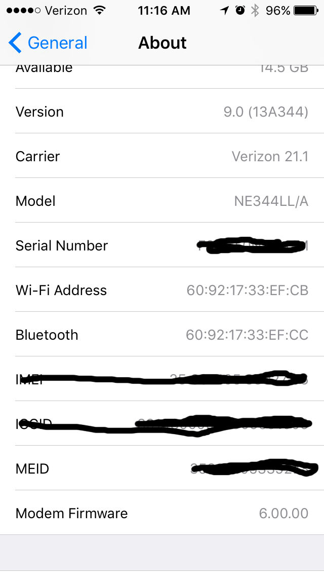 Mac addresses 3 for one iphone help! Apple Community