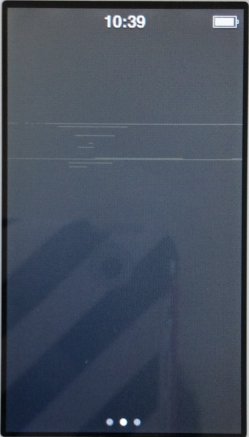 Pixel lines across my 7th gen nano screen… Apple Community