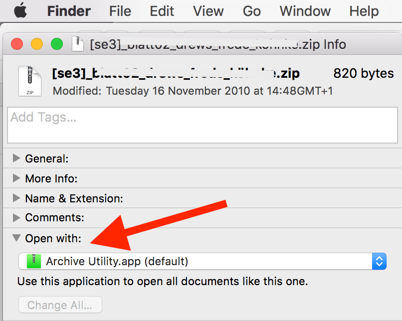 Why does Zip file keep trying to open in … Apple Community