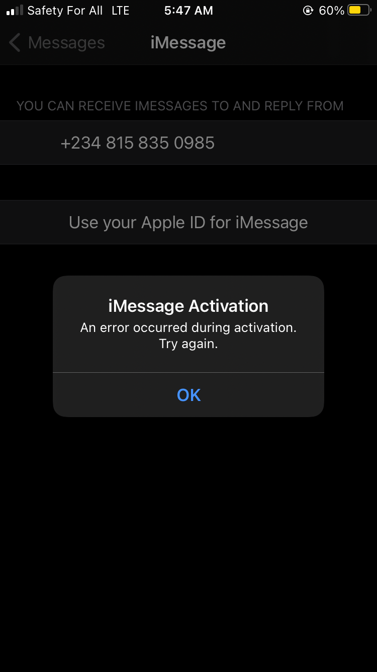 Why iMessage not working? Apple Community