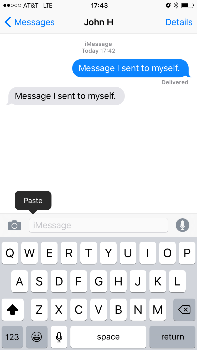 Copy and paste text in Messages Apple Community