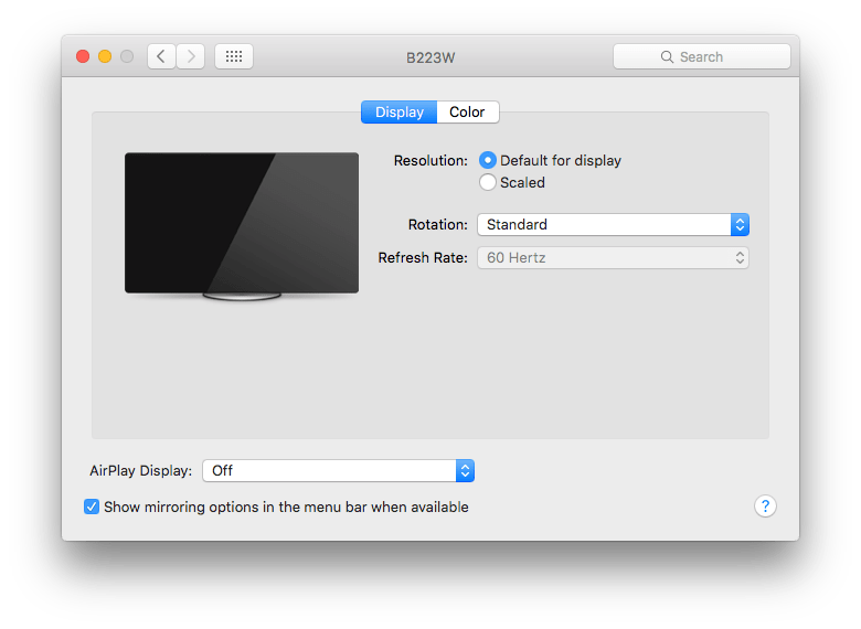 Black border around monitor when plugged … Apple Community