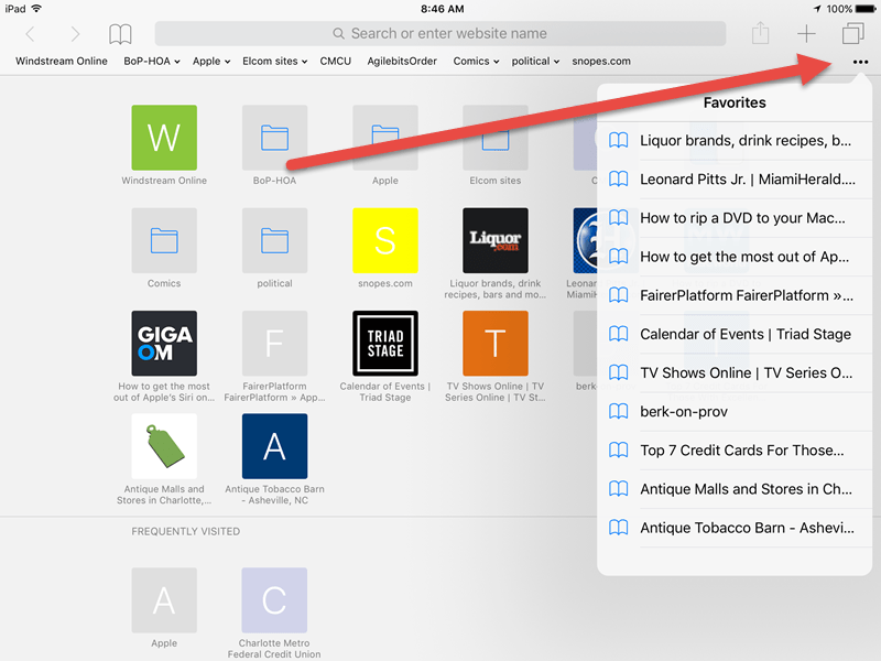 Add website to favorites bar Apple Community
