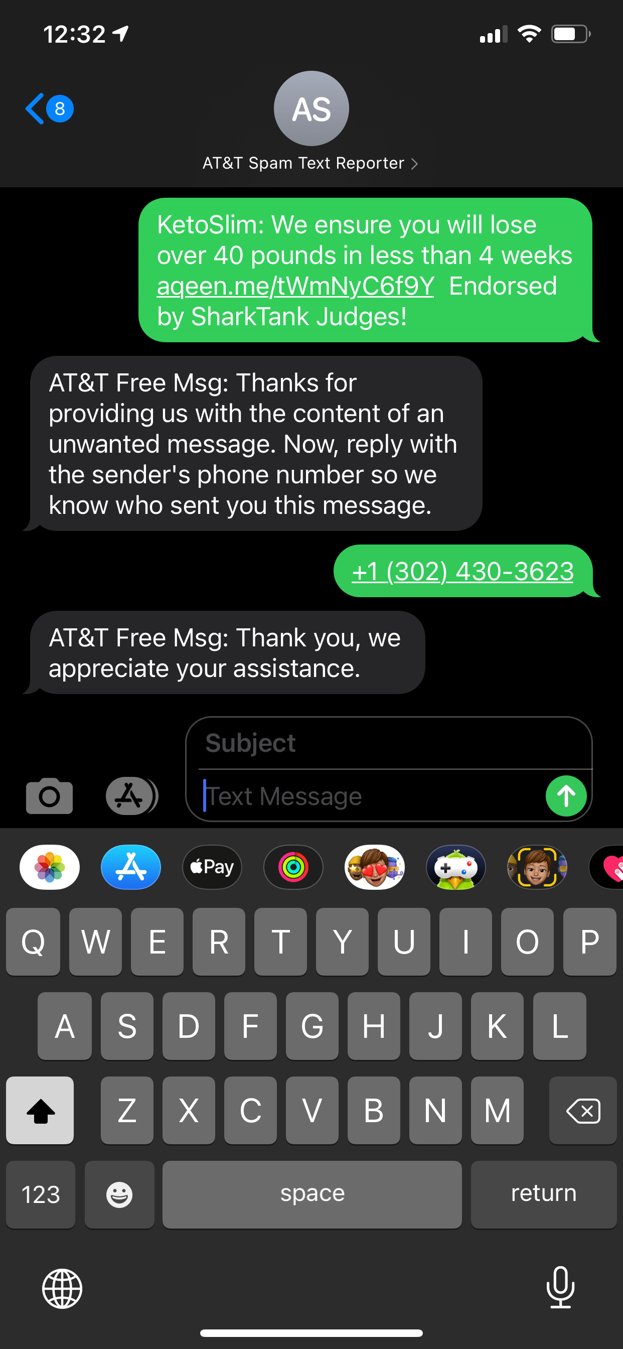 How can I block area code 469 from texts - Apple Community