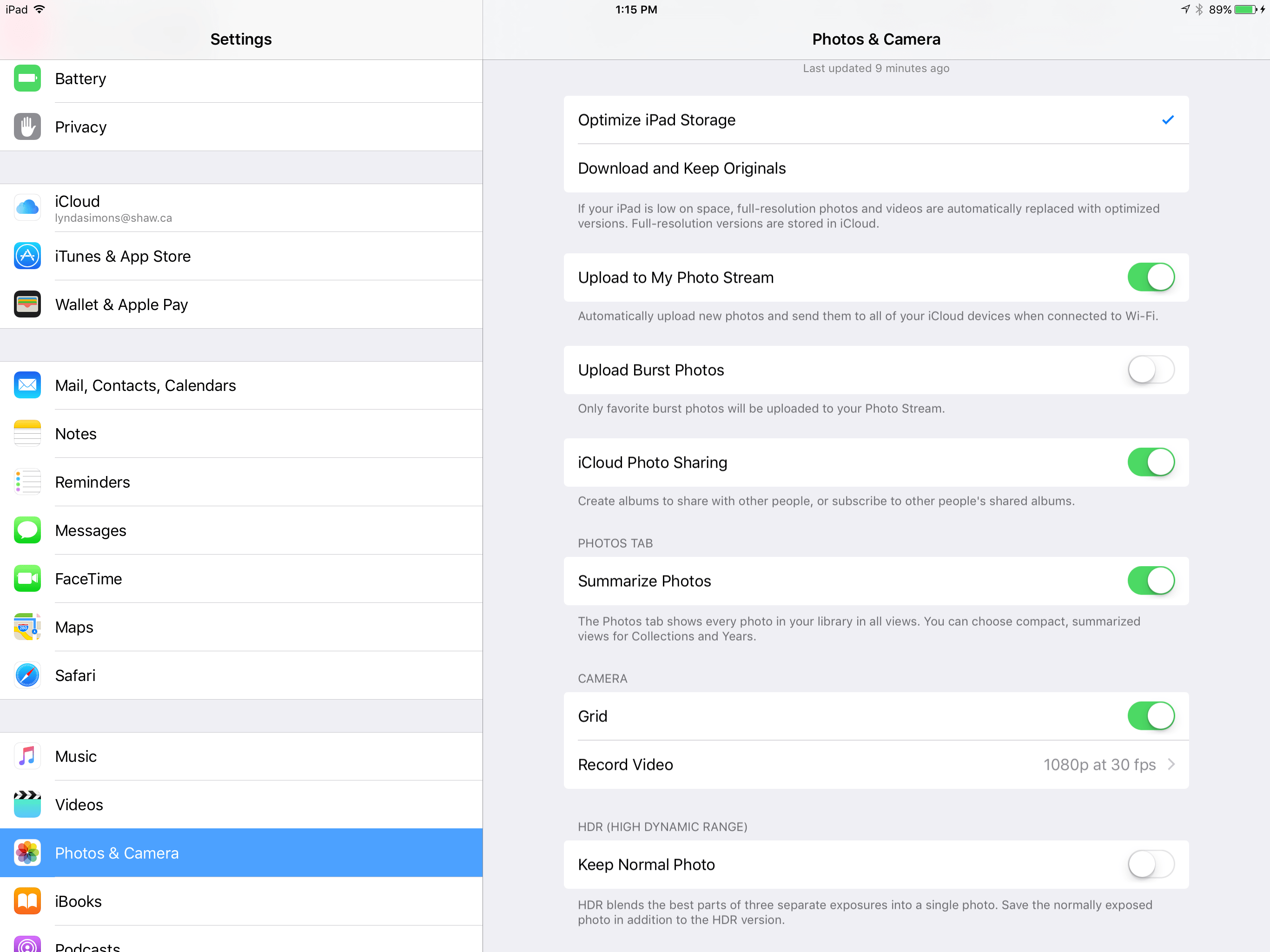 Cannot find slideshow settings on iPad Pro Apple Community