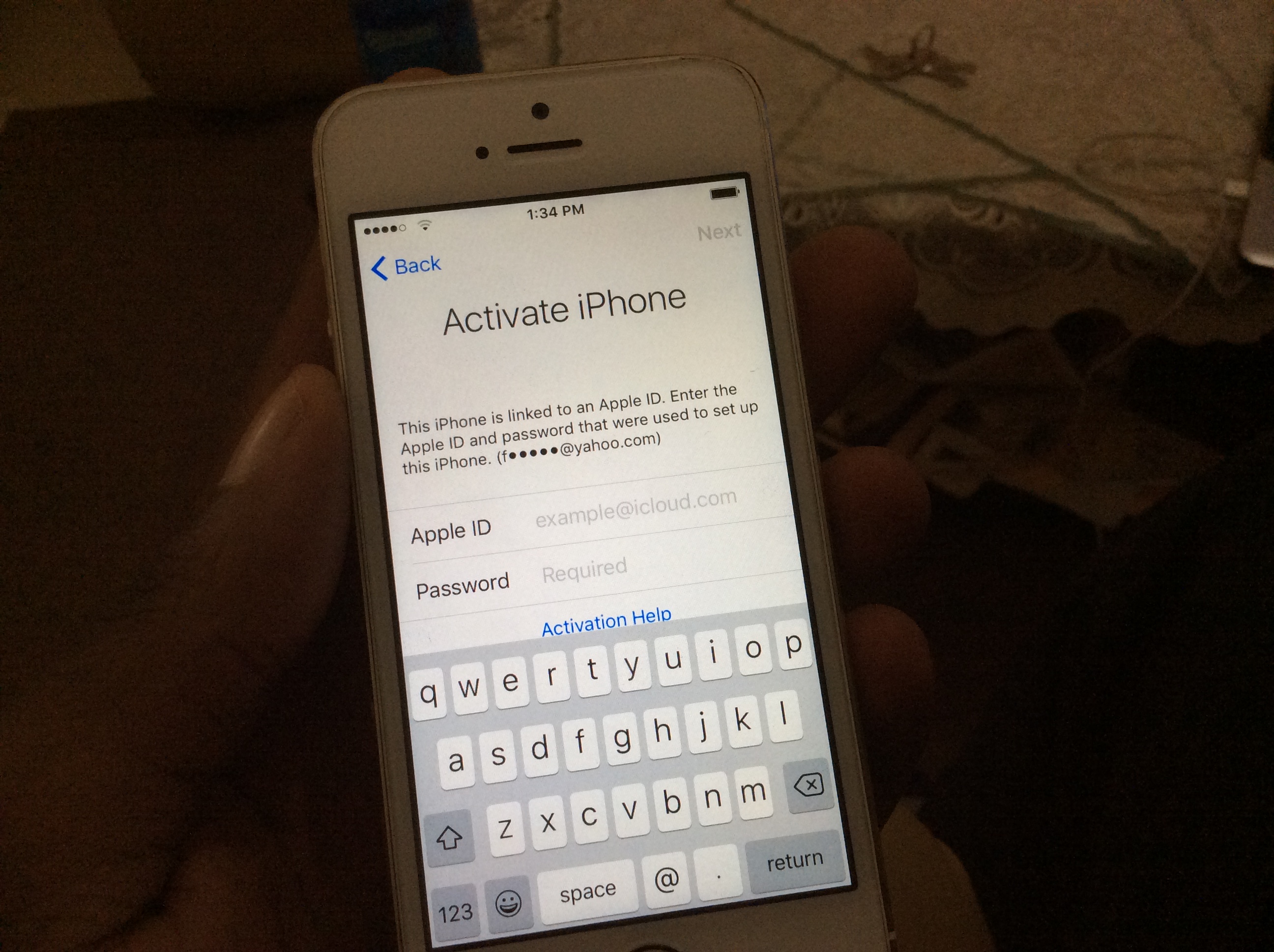 My Apple ID cannot be used to unlock this… Apple Community