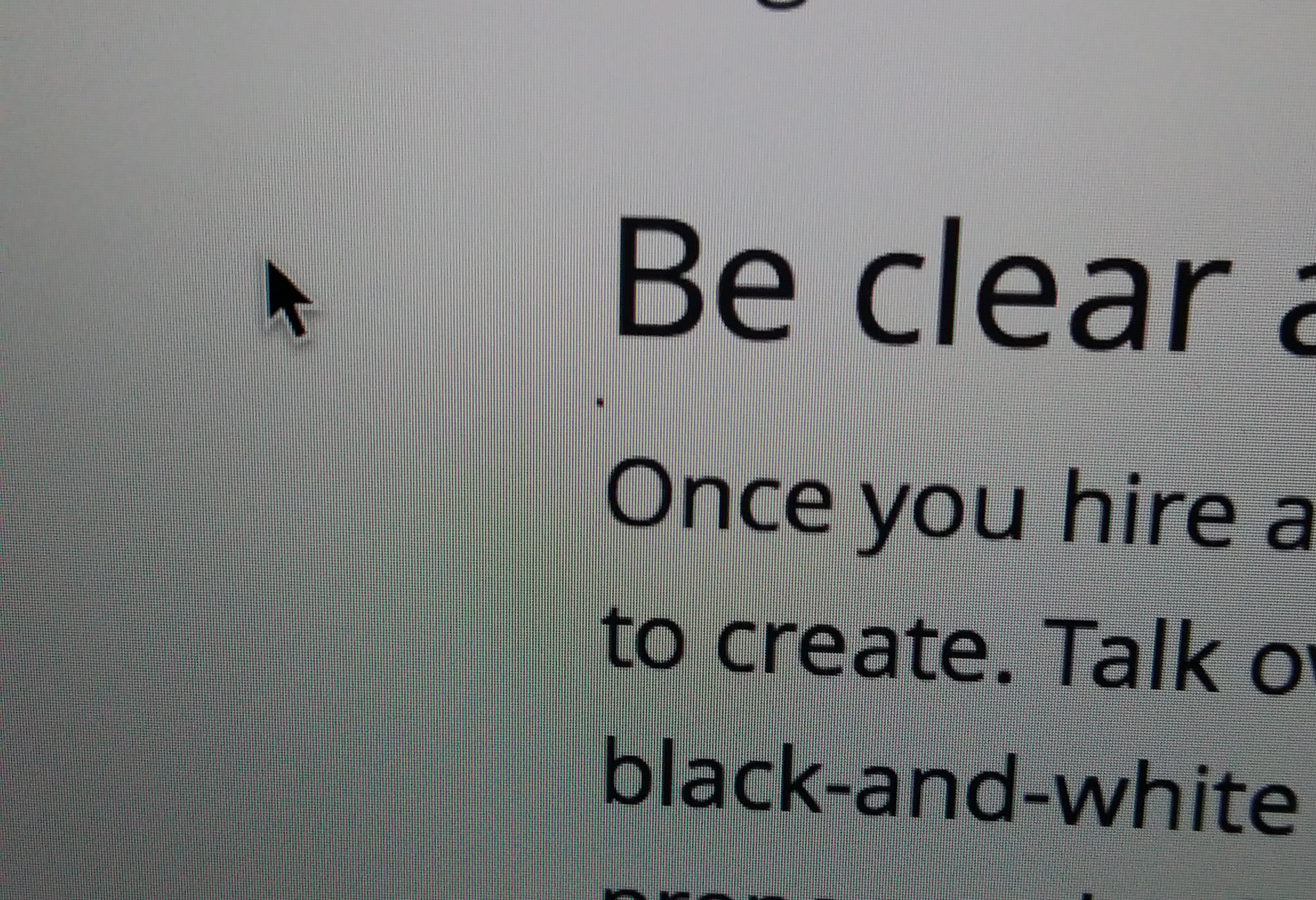 Why is there a small black dot on my scre… Apple Community