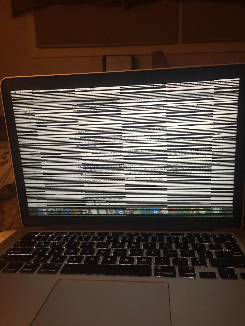 Macbook Pro trackpad gets stuck and scree… Apple Community