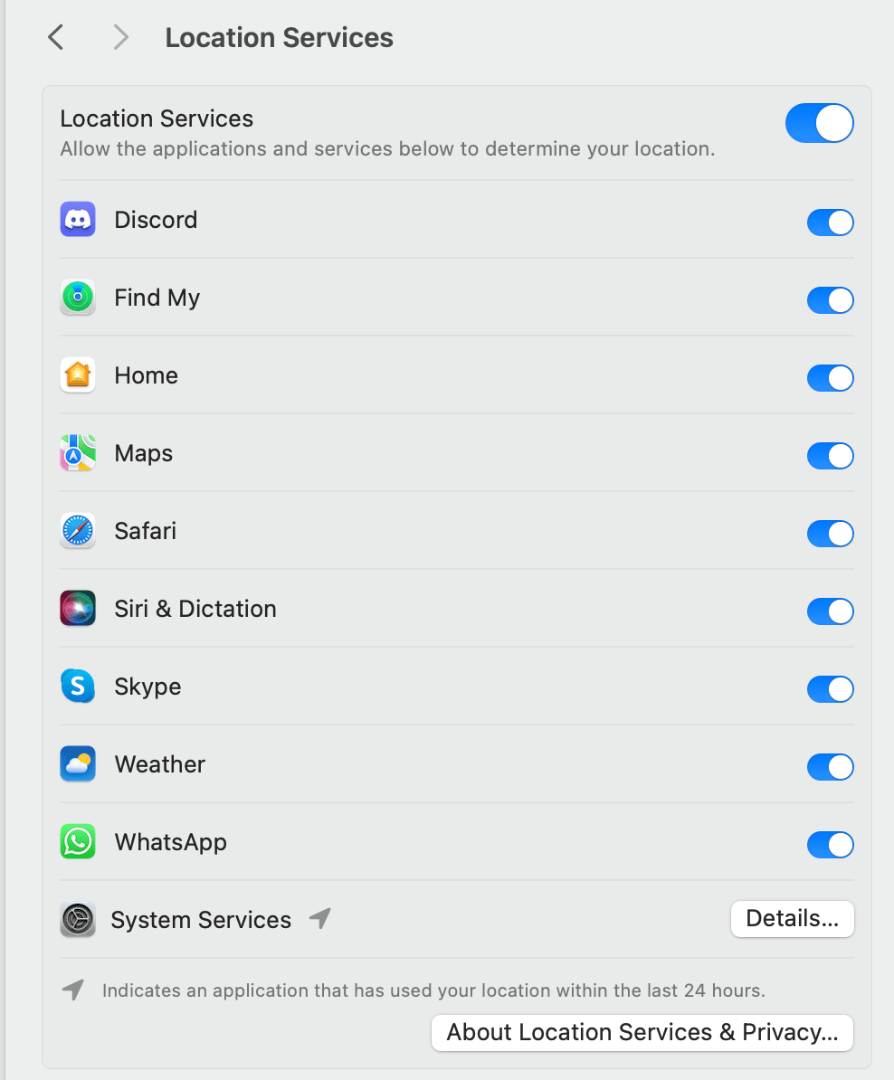 How to set Time Zone automatically on Mac… Apple Community