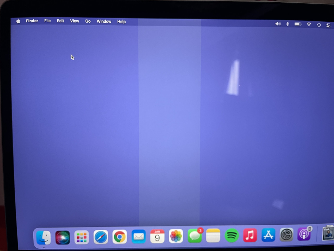 Vertical Screen Discoloration MacBook Pro… Apple Community