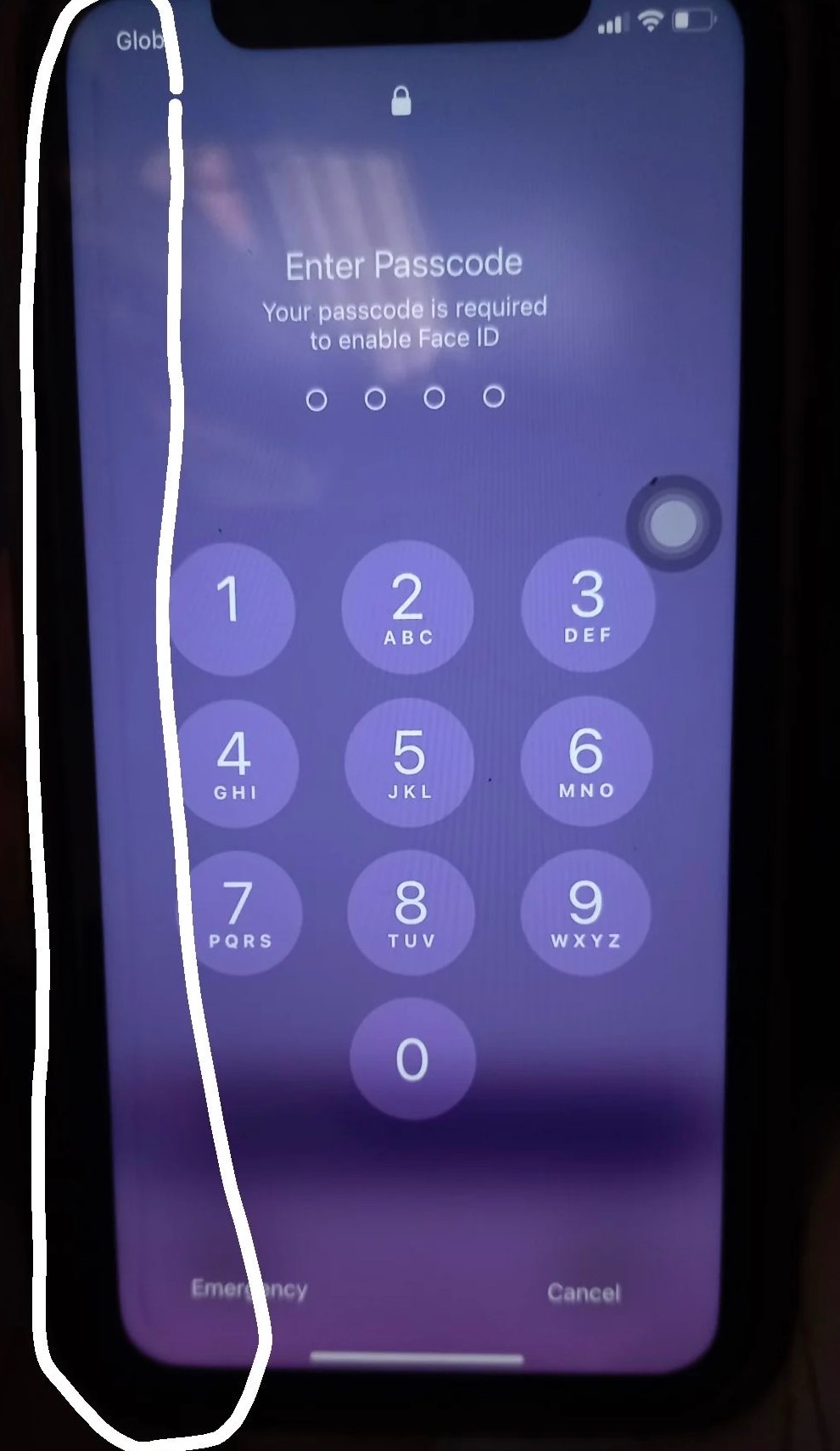 black line around the edge of my iphone 11 Apple Community