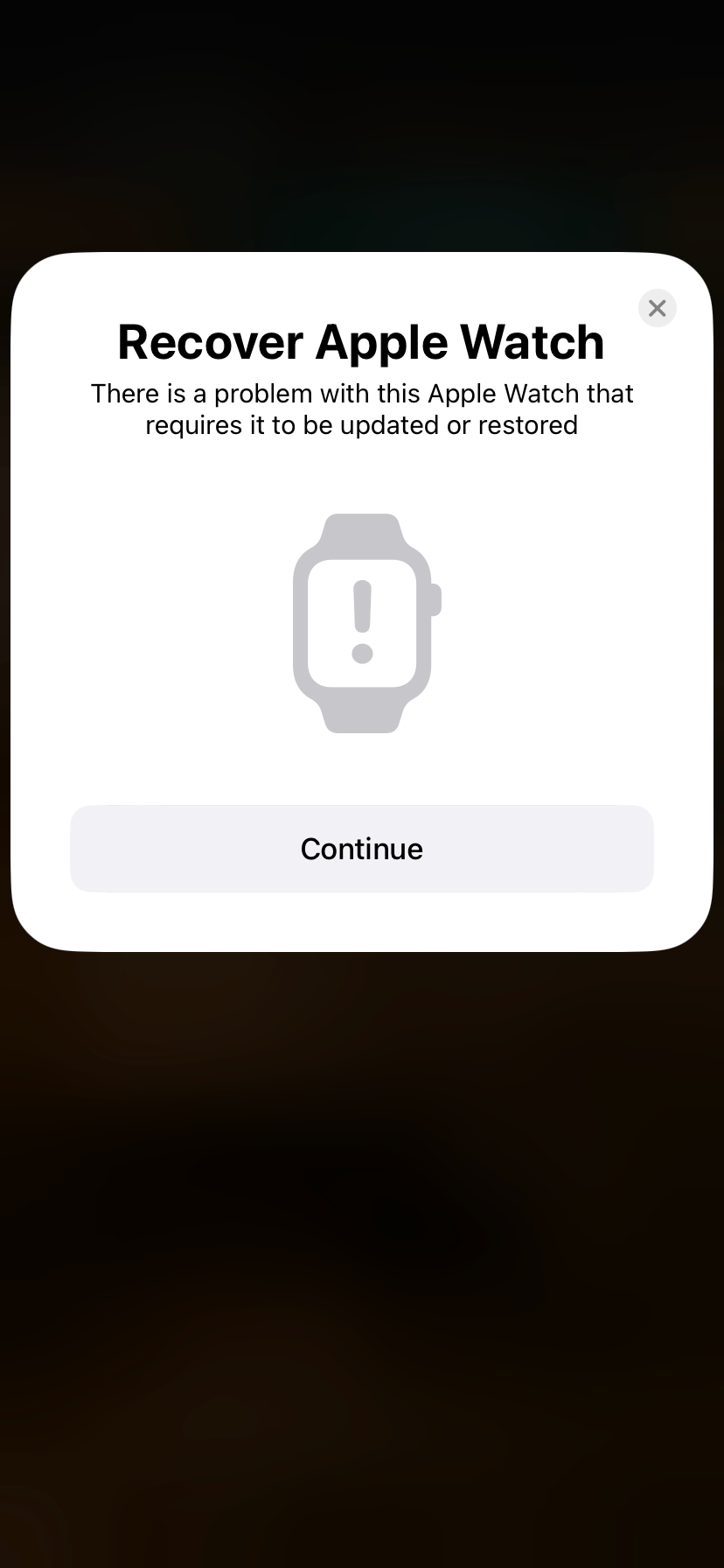Recover Apple Watch Loop (Series 6) Apple Community