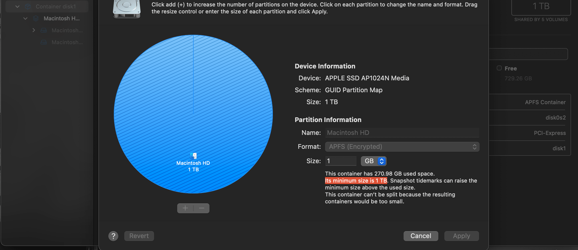 cant partition hard drive Apple Community