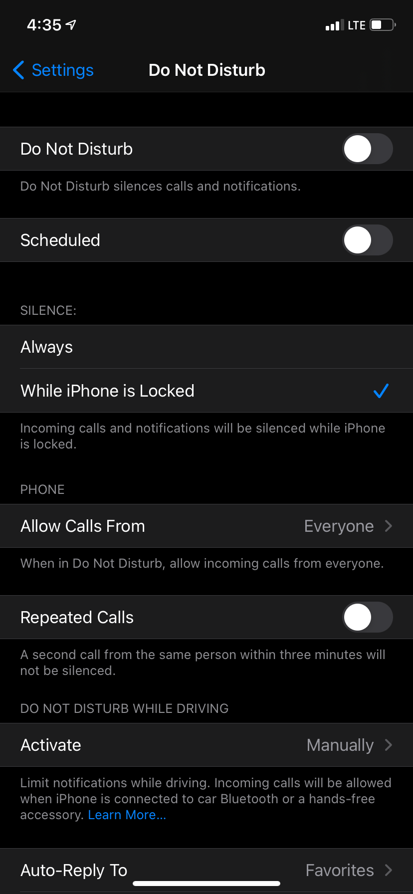 Silenced calls Apple Community