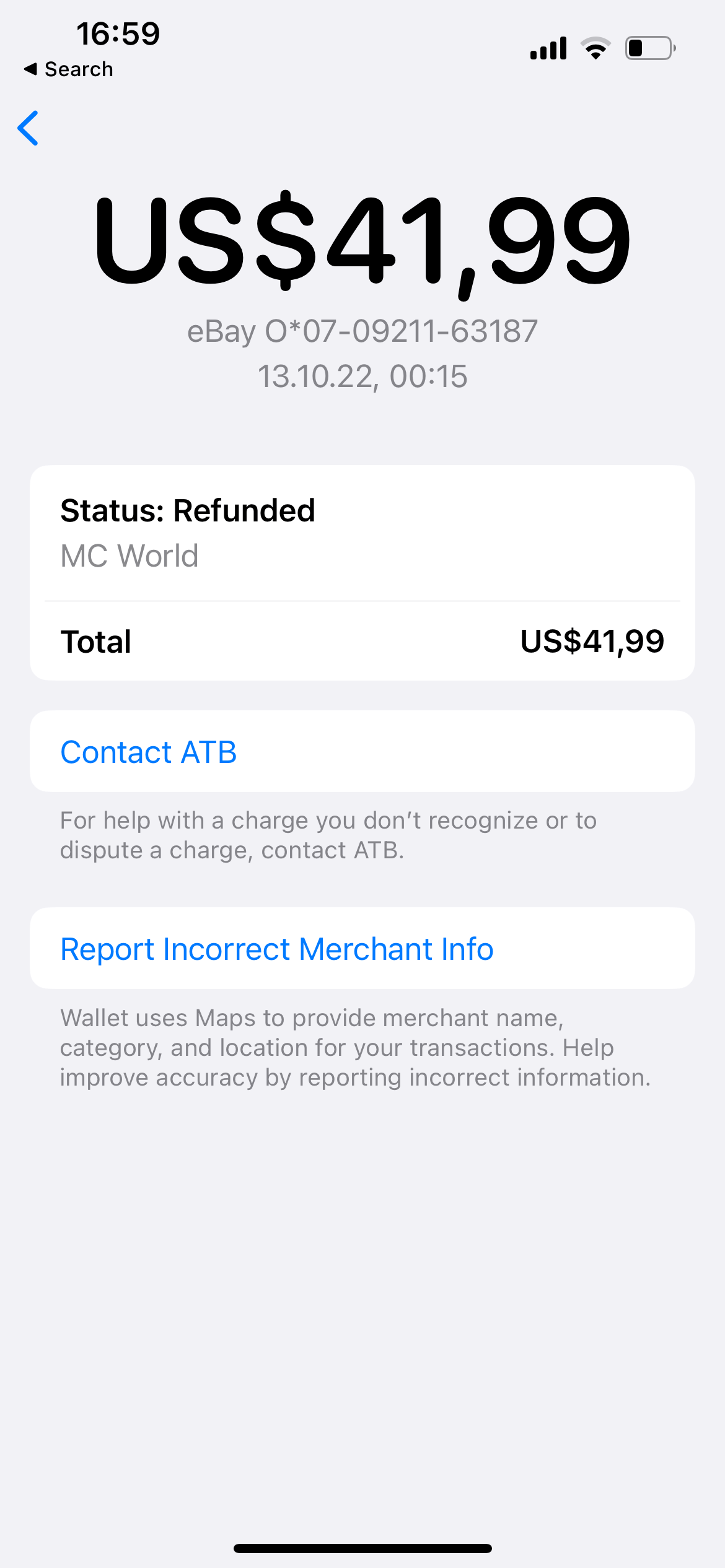 I need to get information about my refund Apple Community