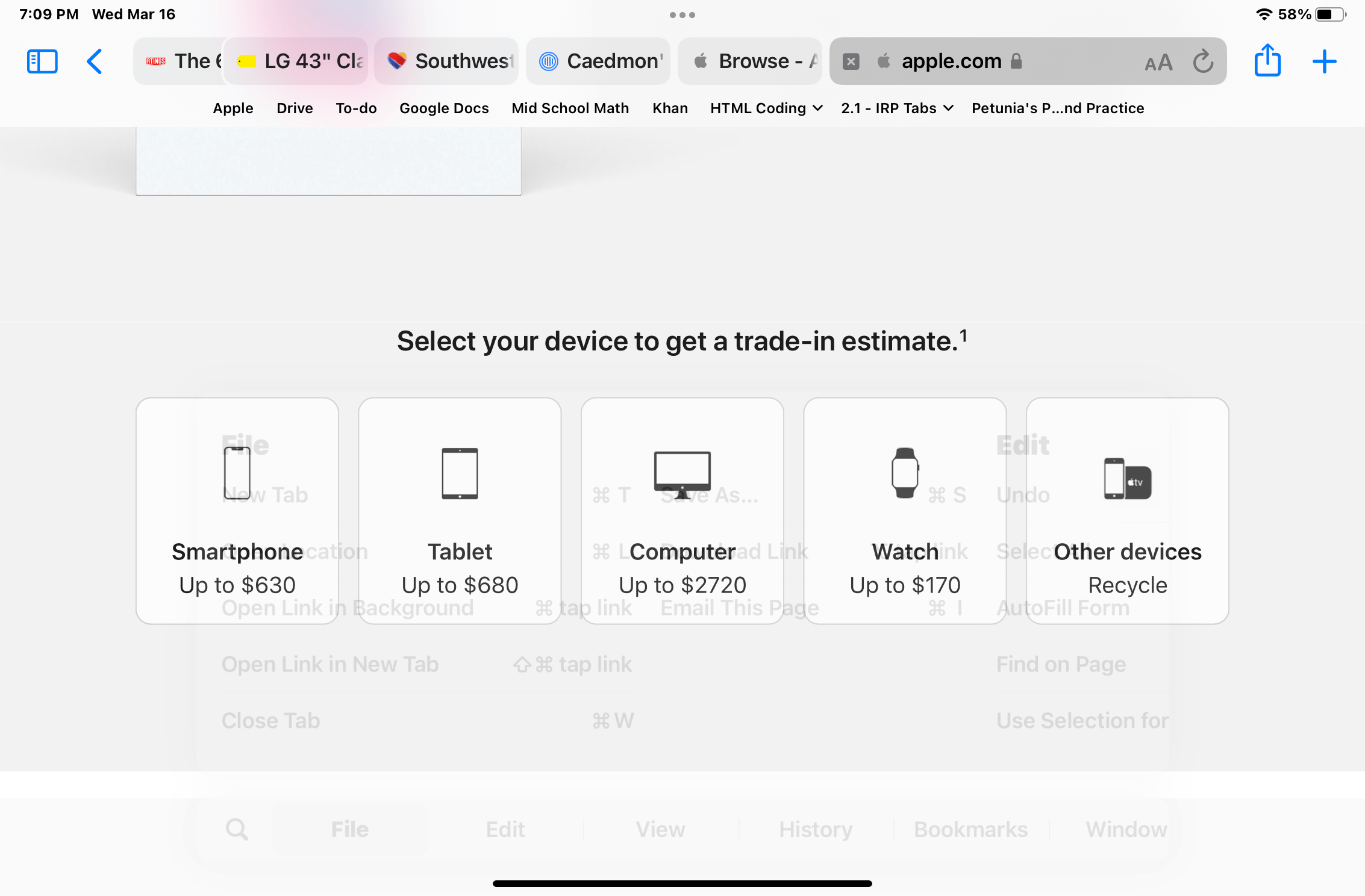 How does trade in work? Apple Community