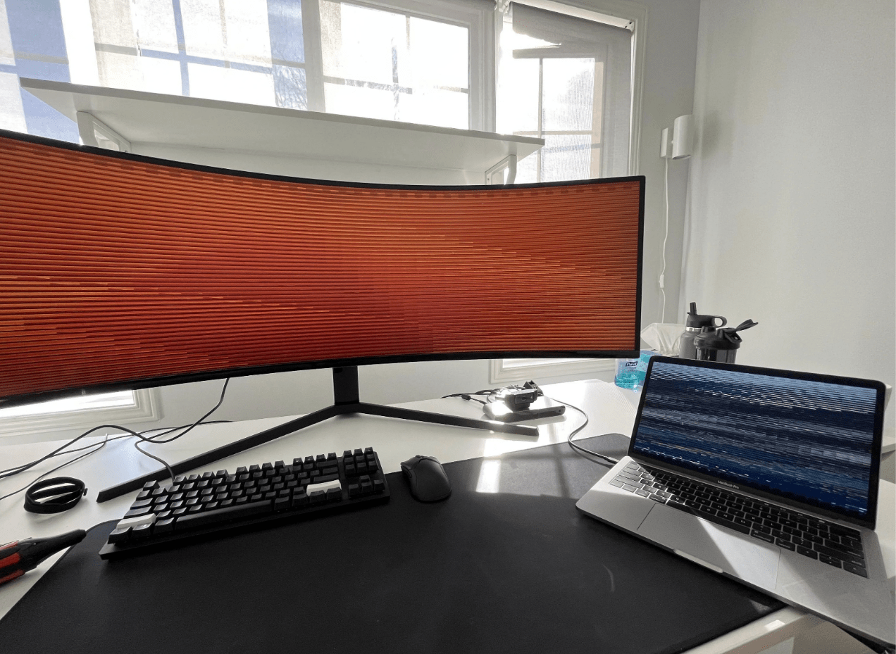 Ultrawide 49&quot; Display &lt;&gt; Macbook Air 2018… - Apple Community