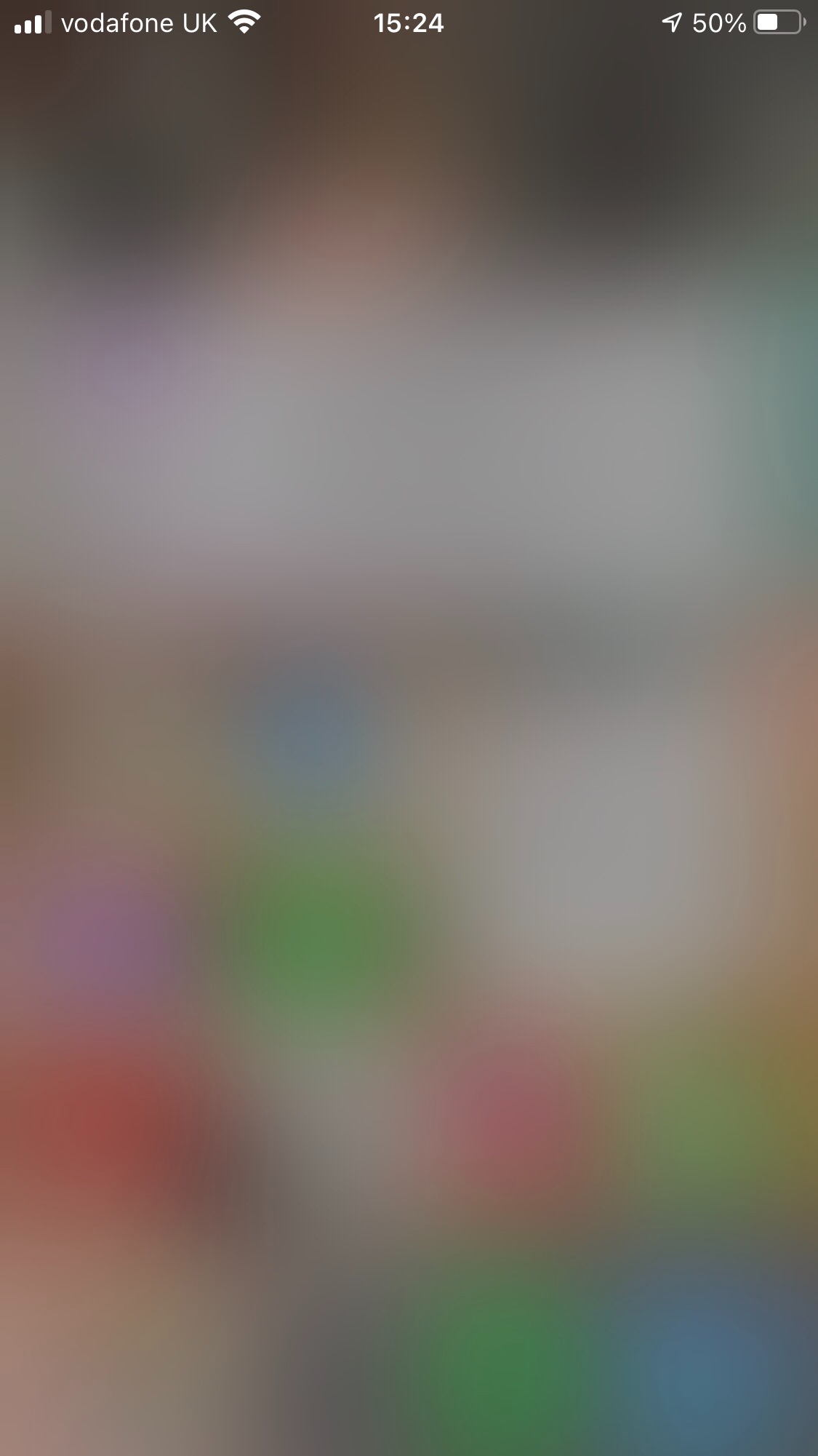 Blurred screen coming out of text!! Apple Community