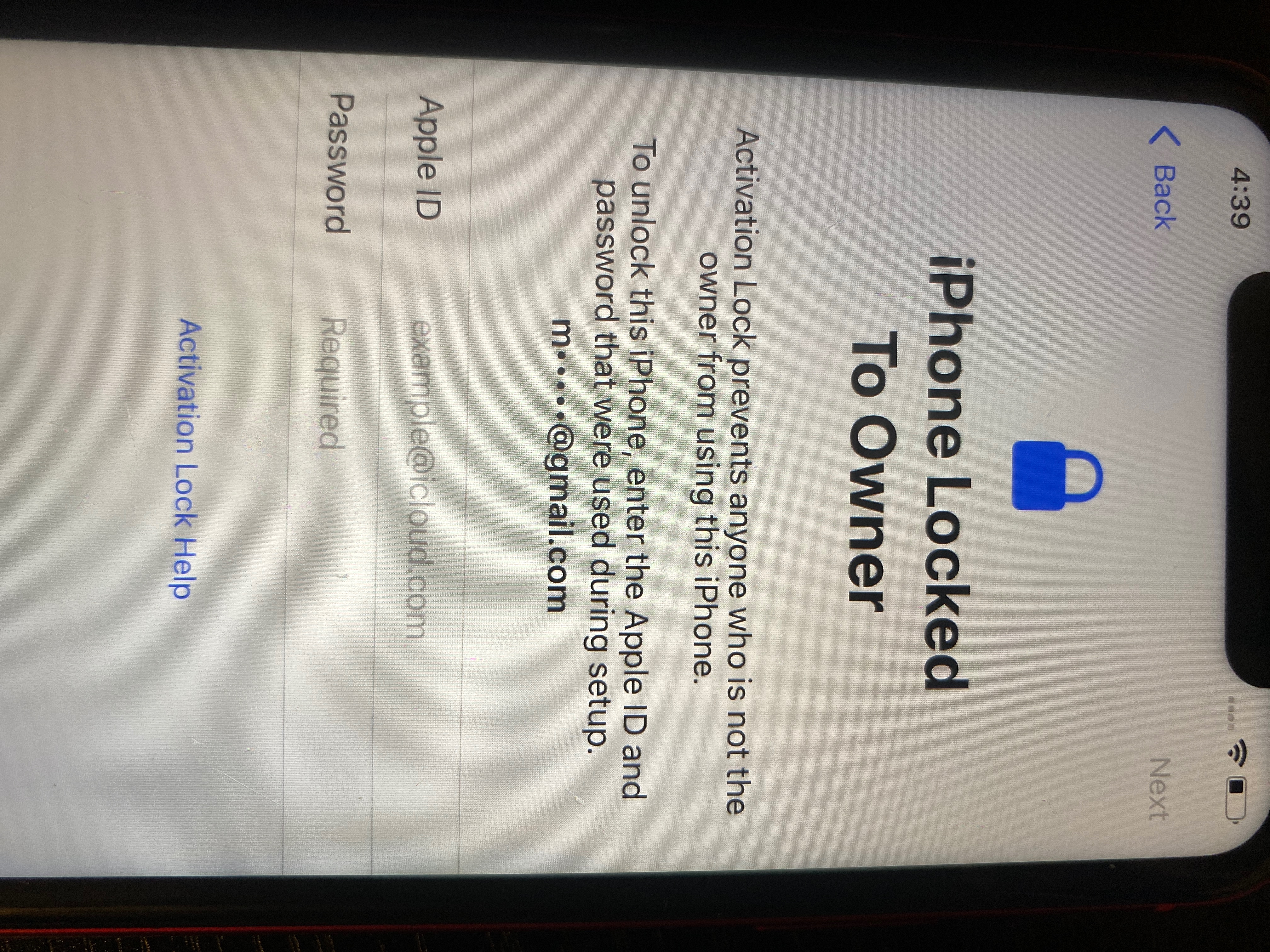 Verification Unlock - Apple Community