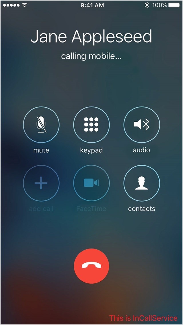 InCallService Apple Community