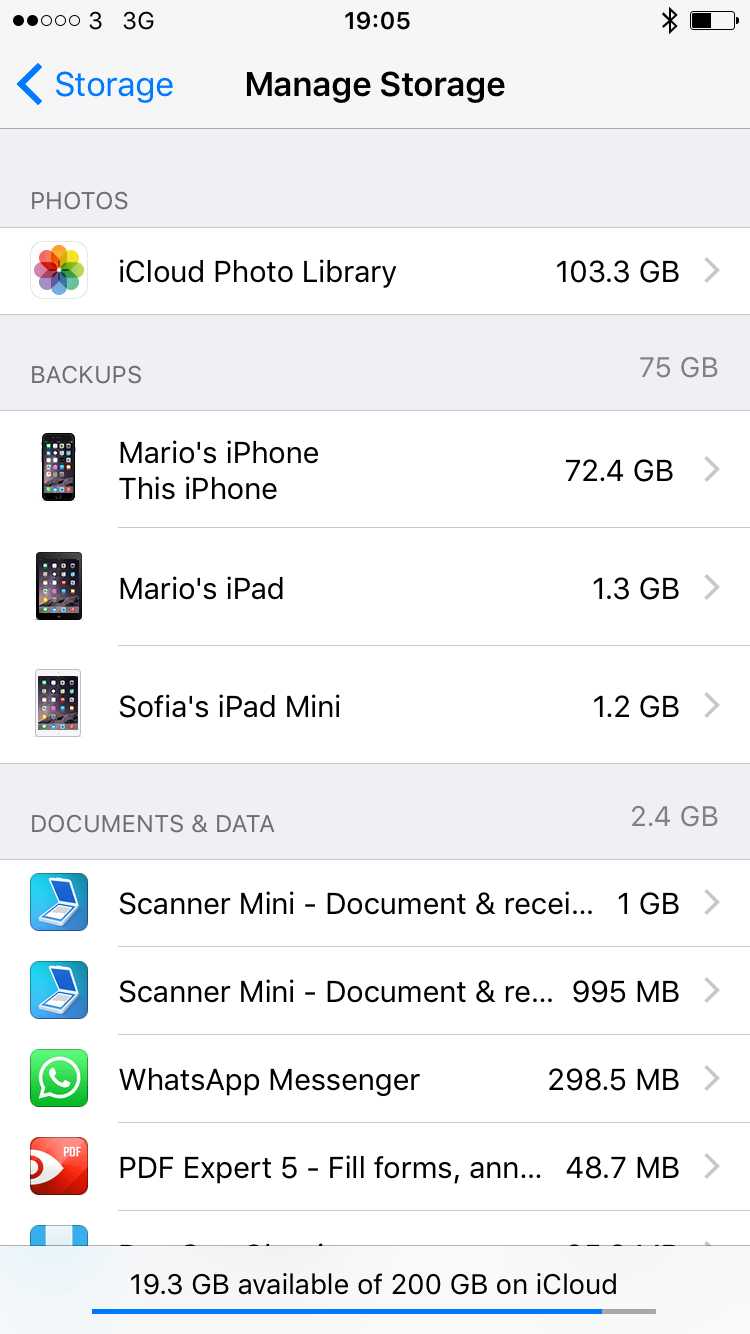 Why is my iPhone backup bigger than it's … Apple Community