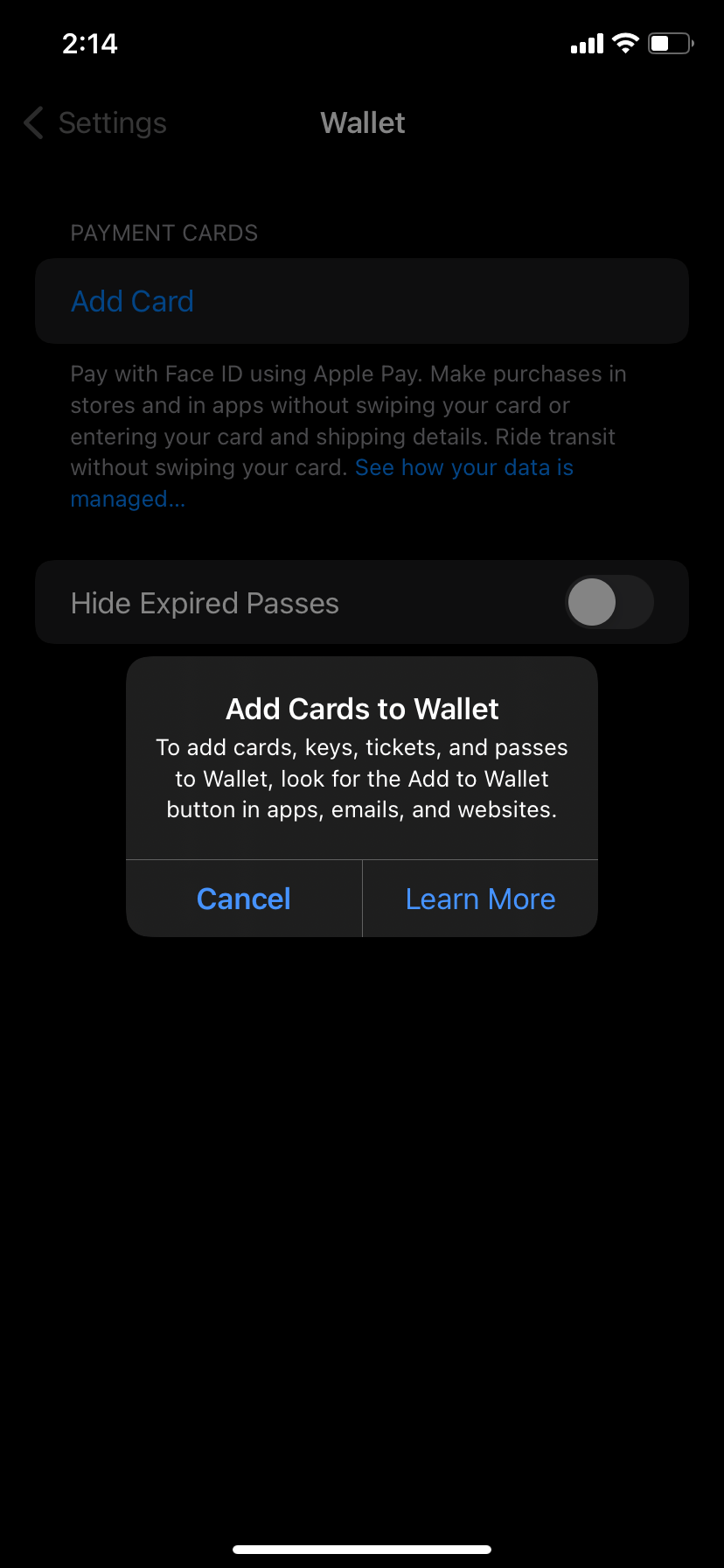 I can’t put my credit card in Apple Pay Apple Community