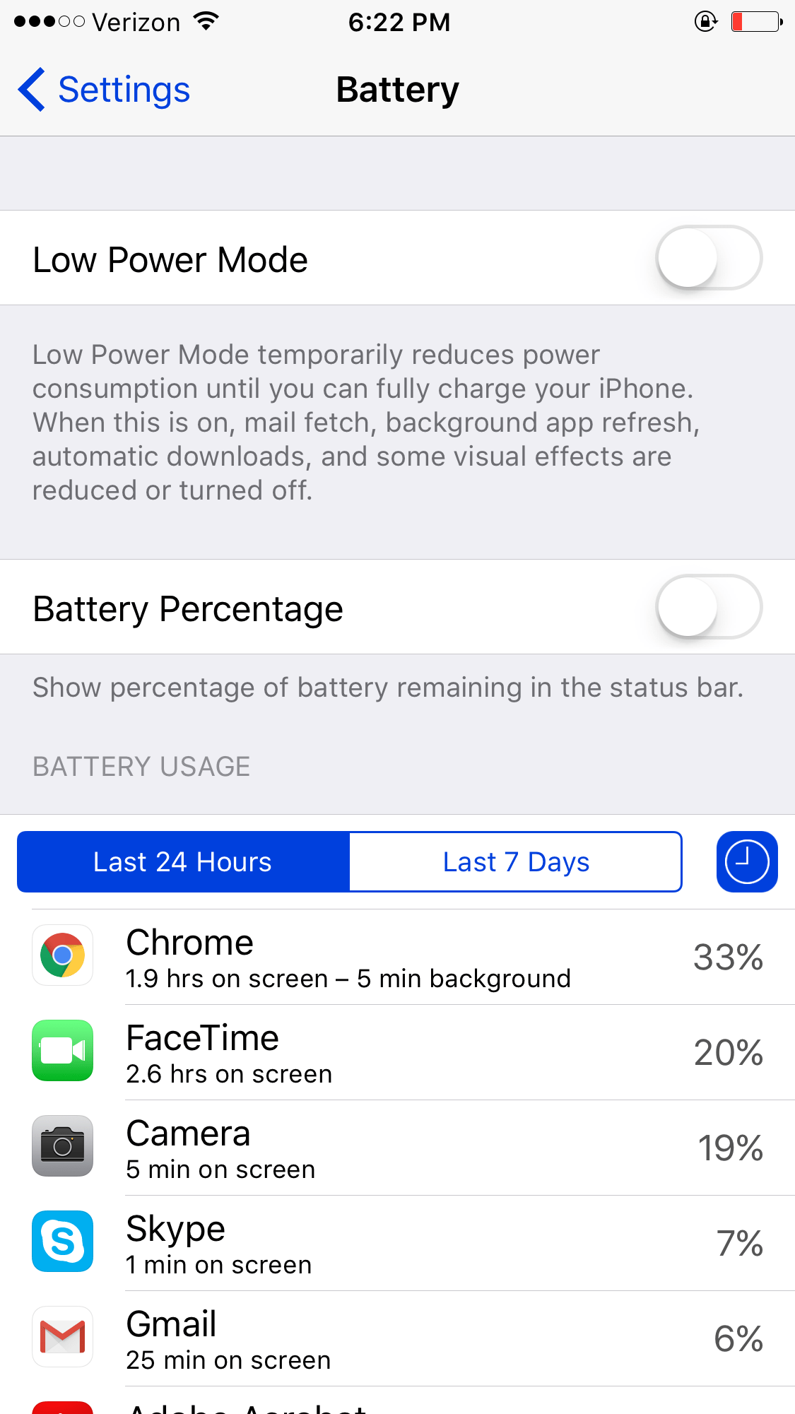 Camera app draining battery is this nor… Apple Community