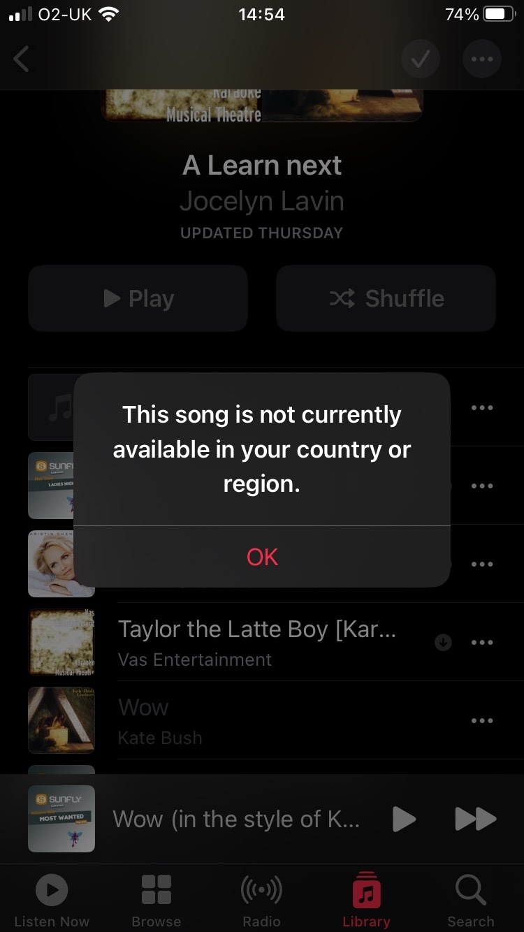 iPhone won't play some songs synced from … Apple Community