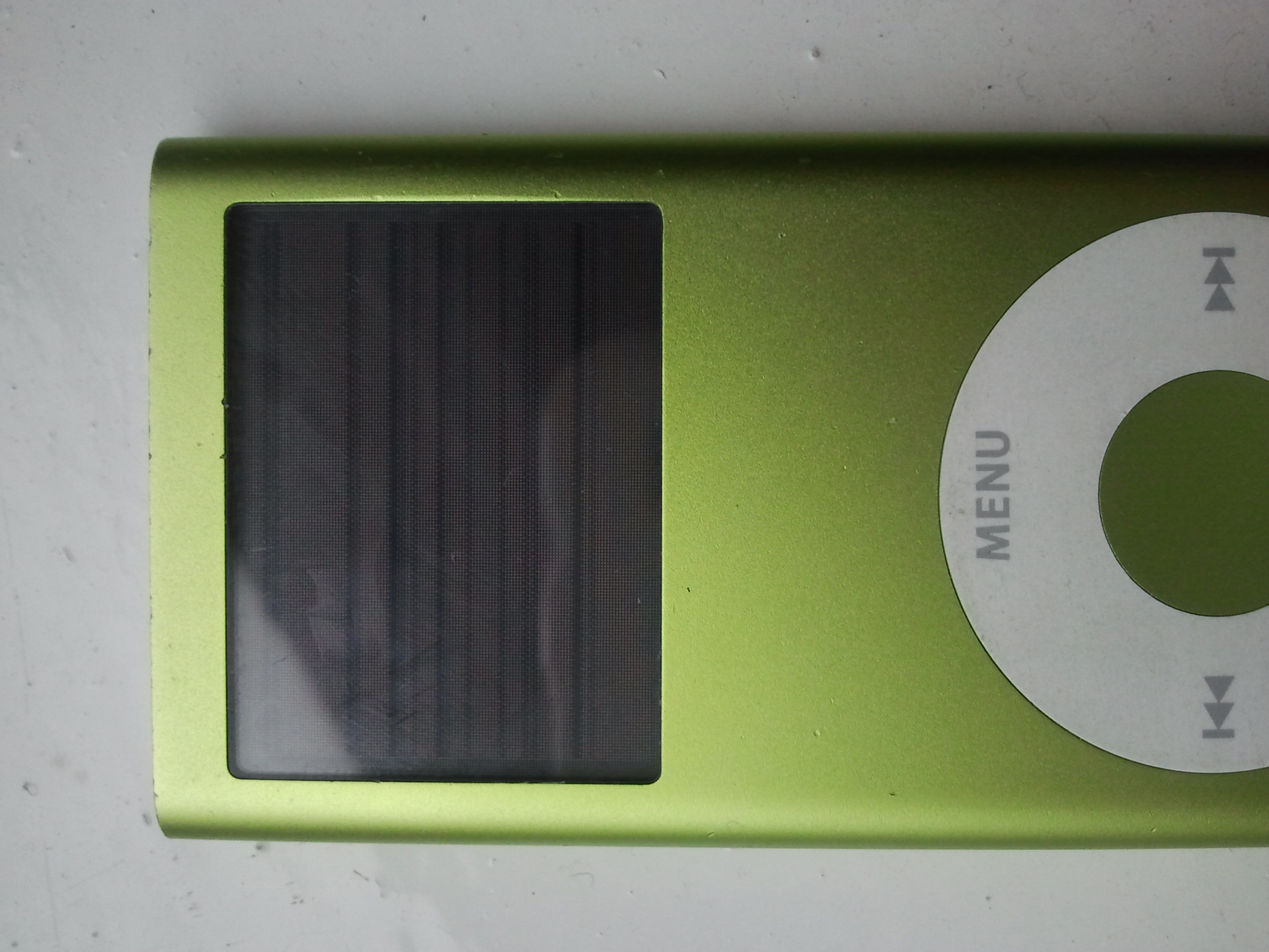 iPod how to solve sceen shows horizonta… Apple Community