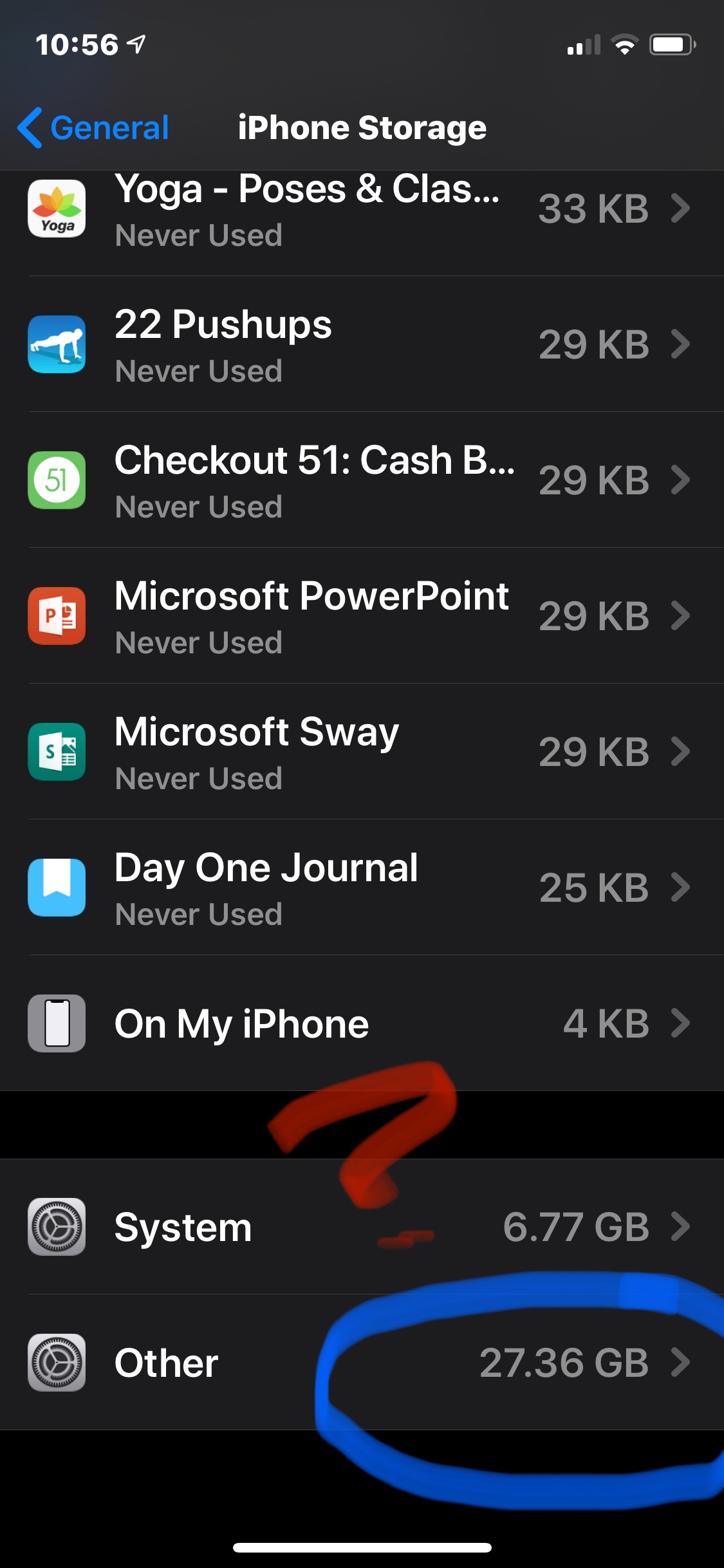 Iphone storage full other system data Apple Community