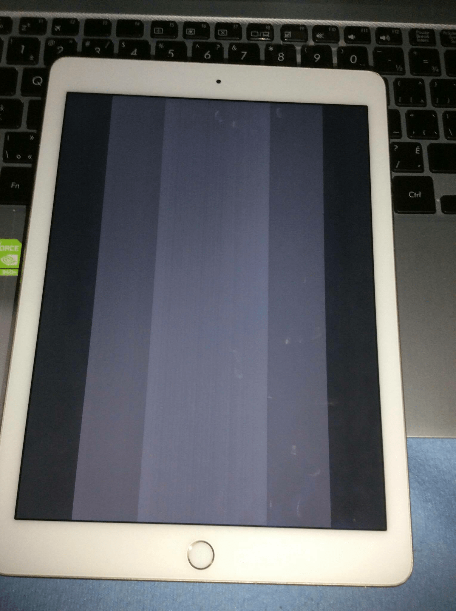iPad Air 2 white screen Apple Community