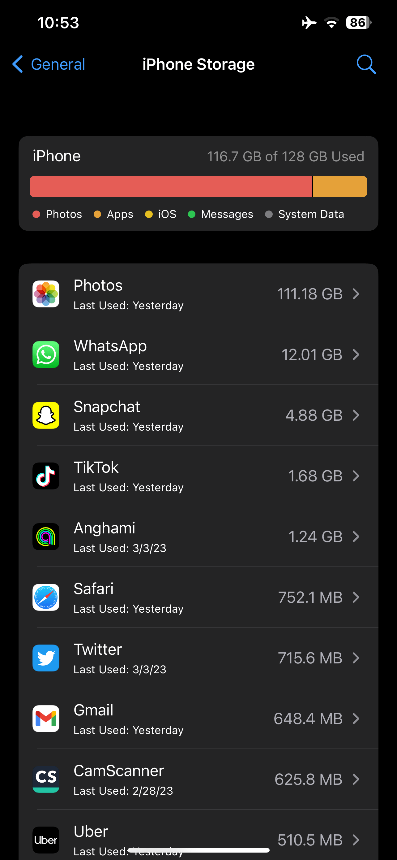 iphone storage Apple Community