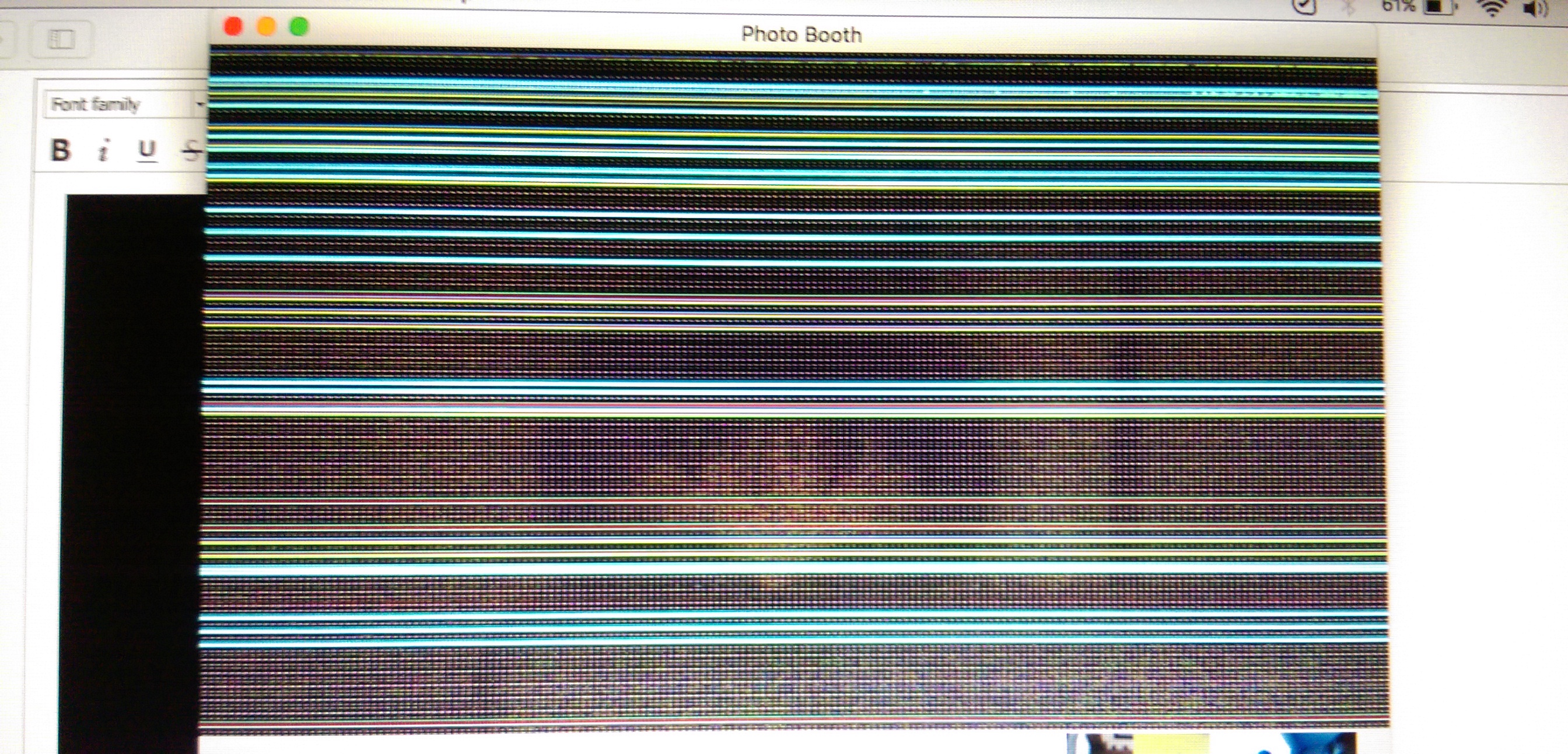 Macbook Air screen half dark Apple Community