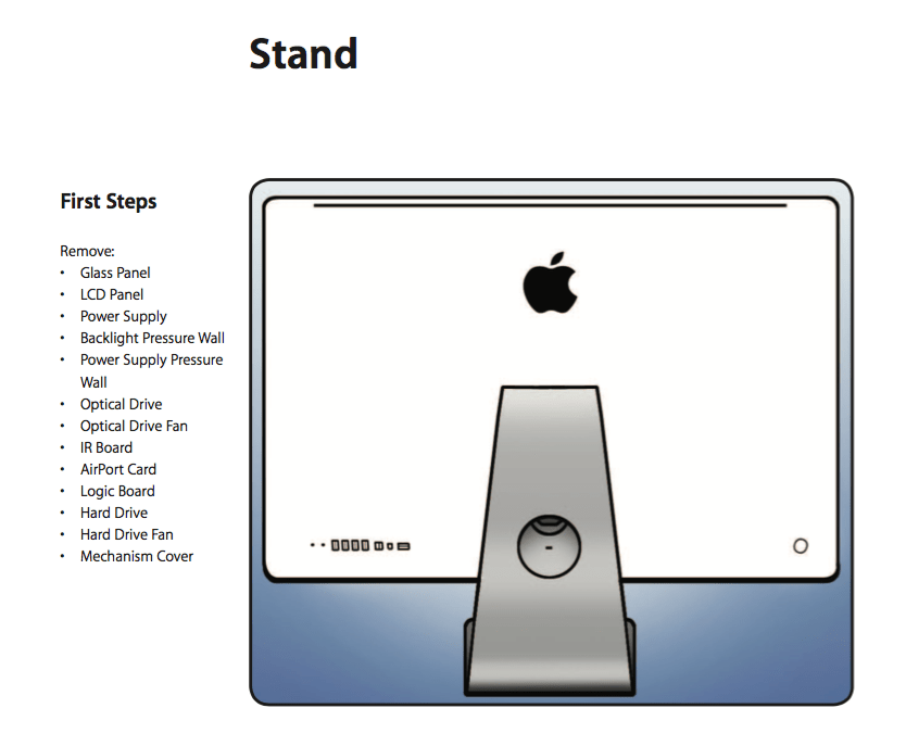 iMac Monitor Stand Apple Community