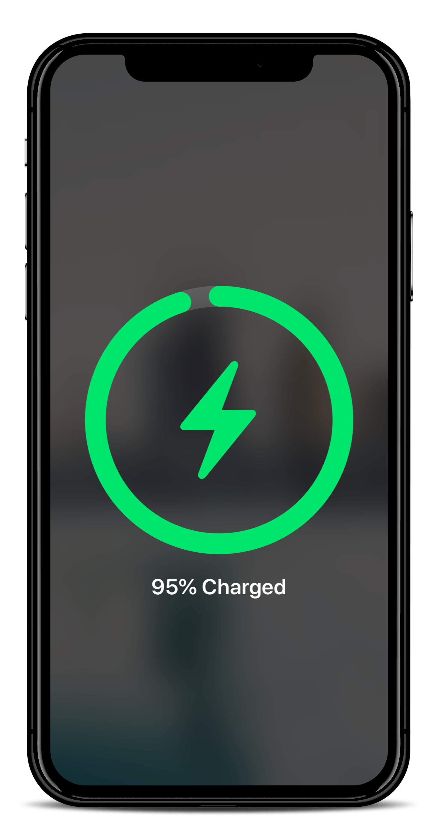 charging circle on screen Apple Community