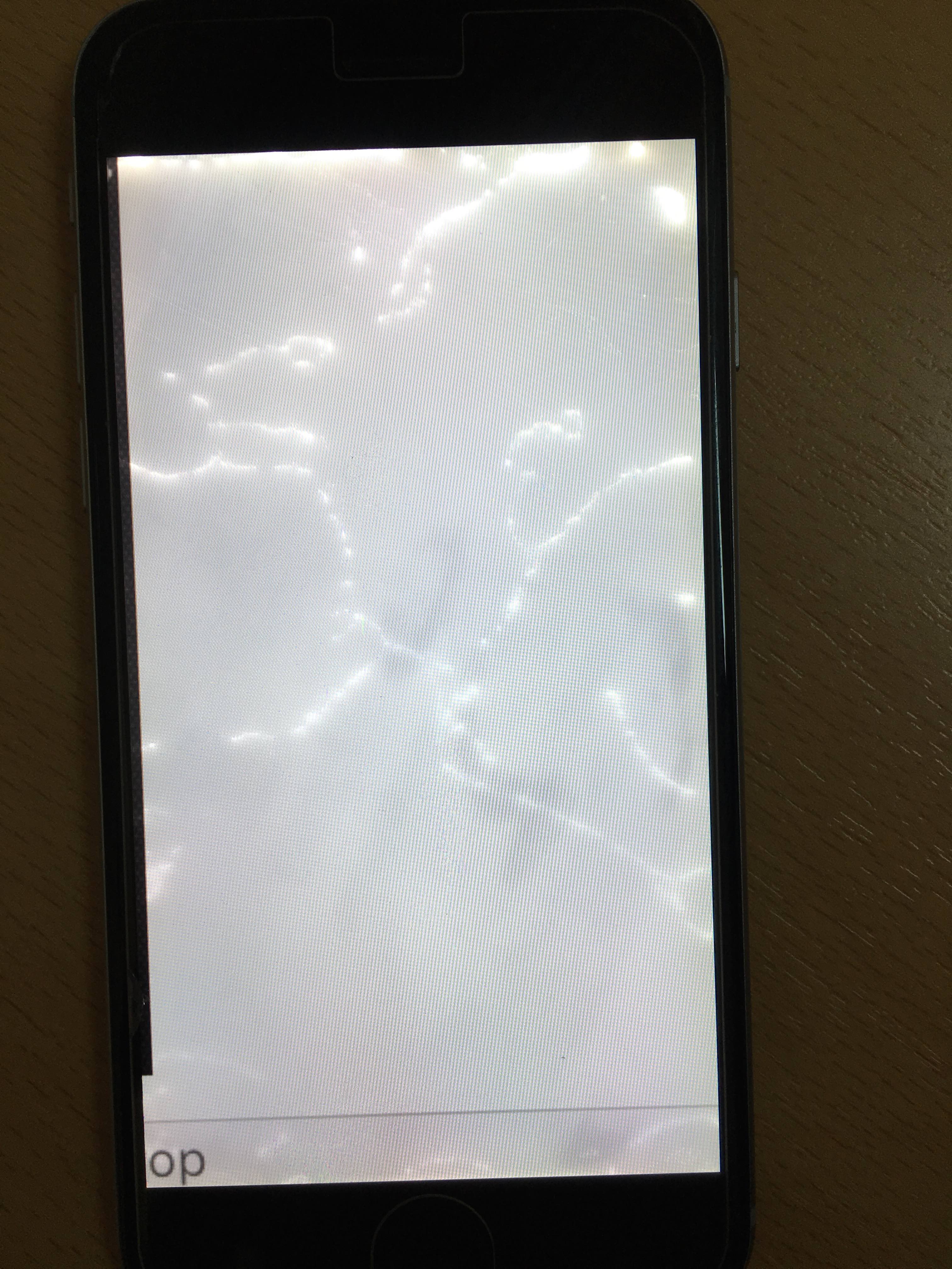 Iphone 6 water stains screen Apple Community