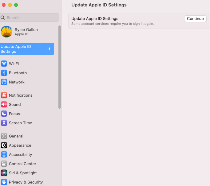 Update Apple ID Settings Apple Community