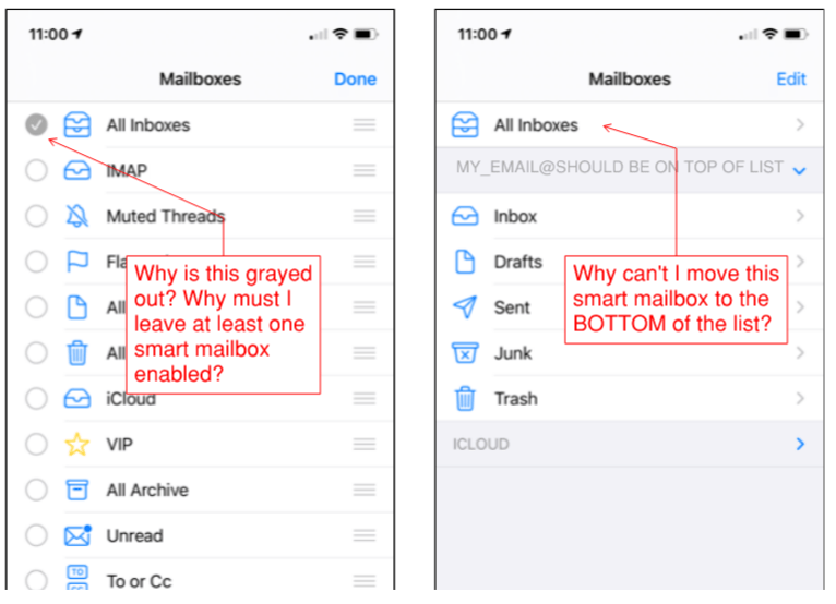 "Smart Mailboxes" need to go... Apple Community
