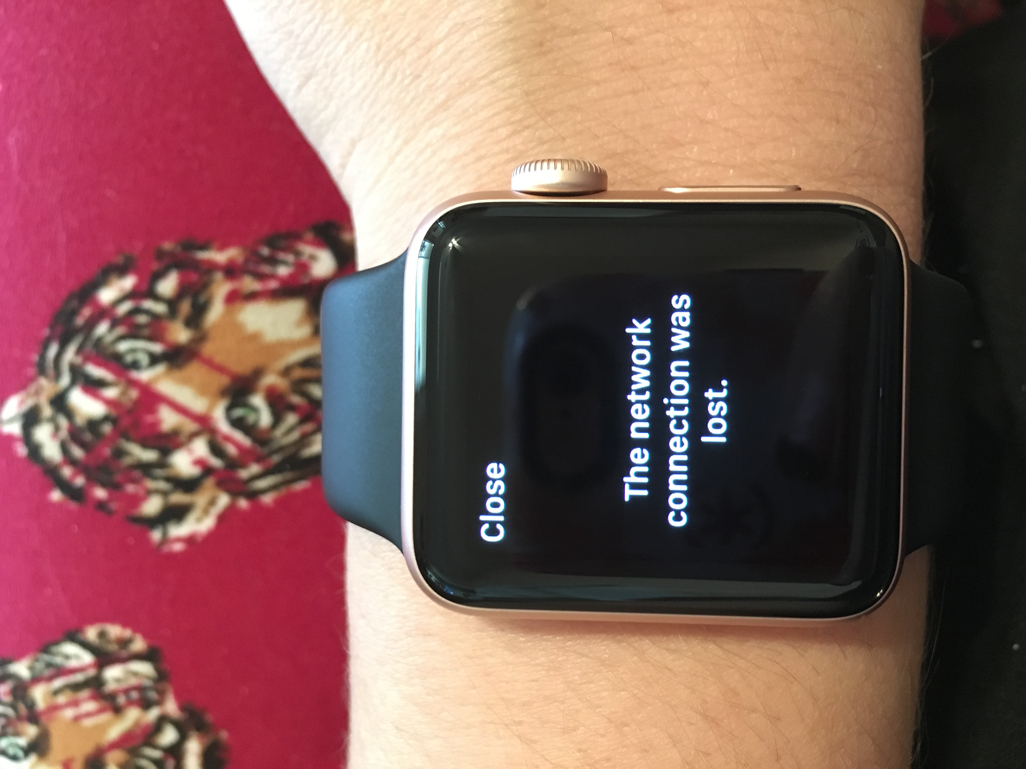 "The network connection was lost" error m… Apple Community