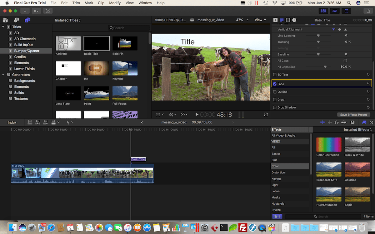 FCPX Text with solid background Apple Community