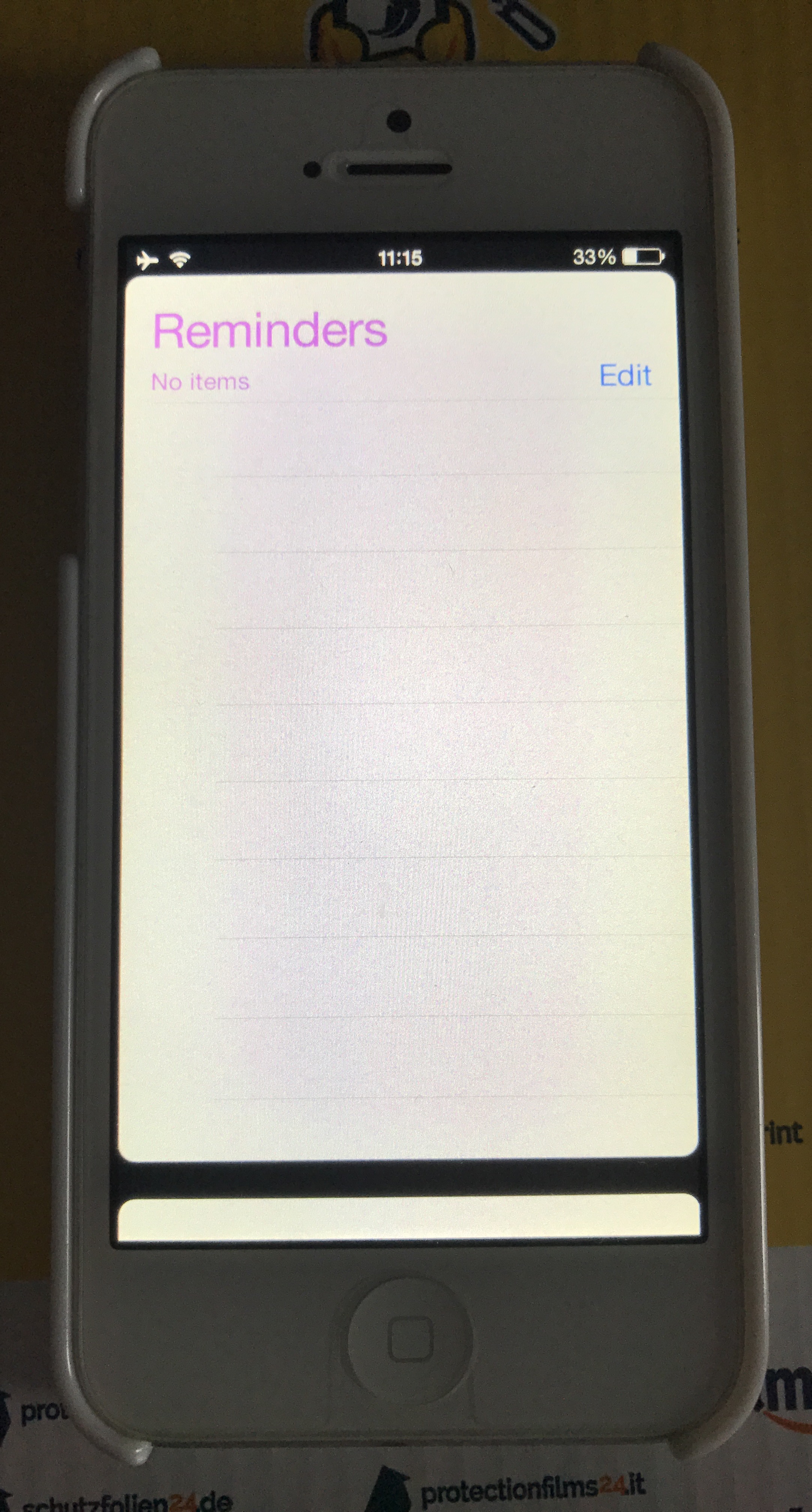 pink hue on iPhone 5 screen after iOS 7? Apple Community