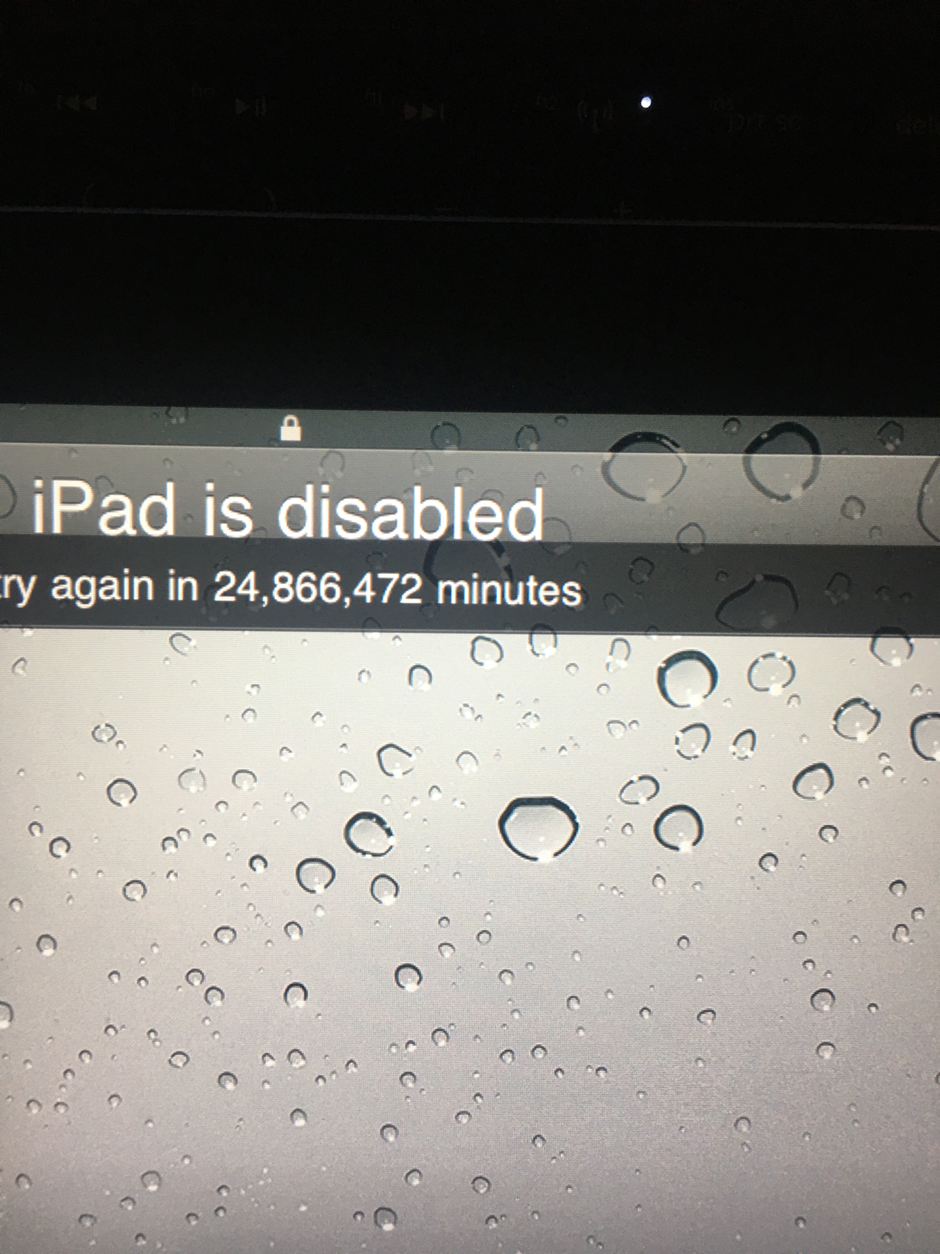 iPad is disabled Apple Community
