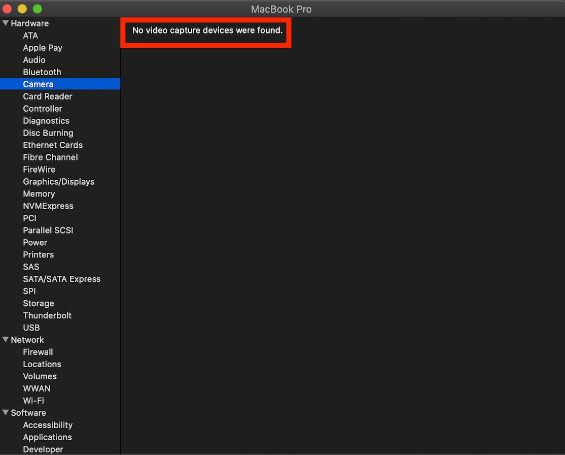 CAMERA ON MACBOOK DOESN'T WORK Apple Community