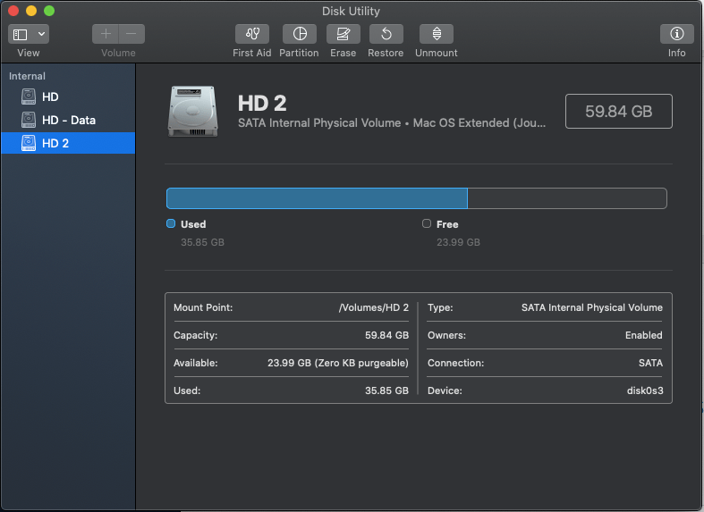 Macintosh HD and Macintosh HD Data? Apple Community