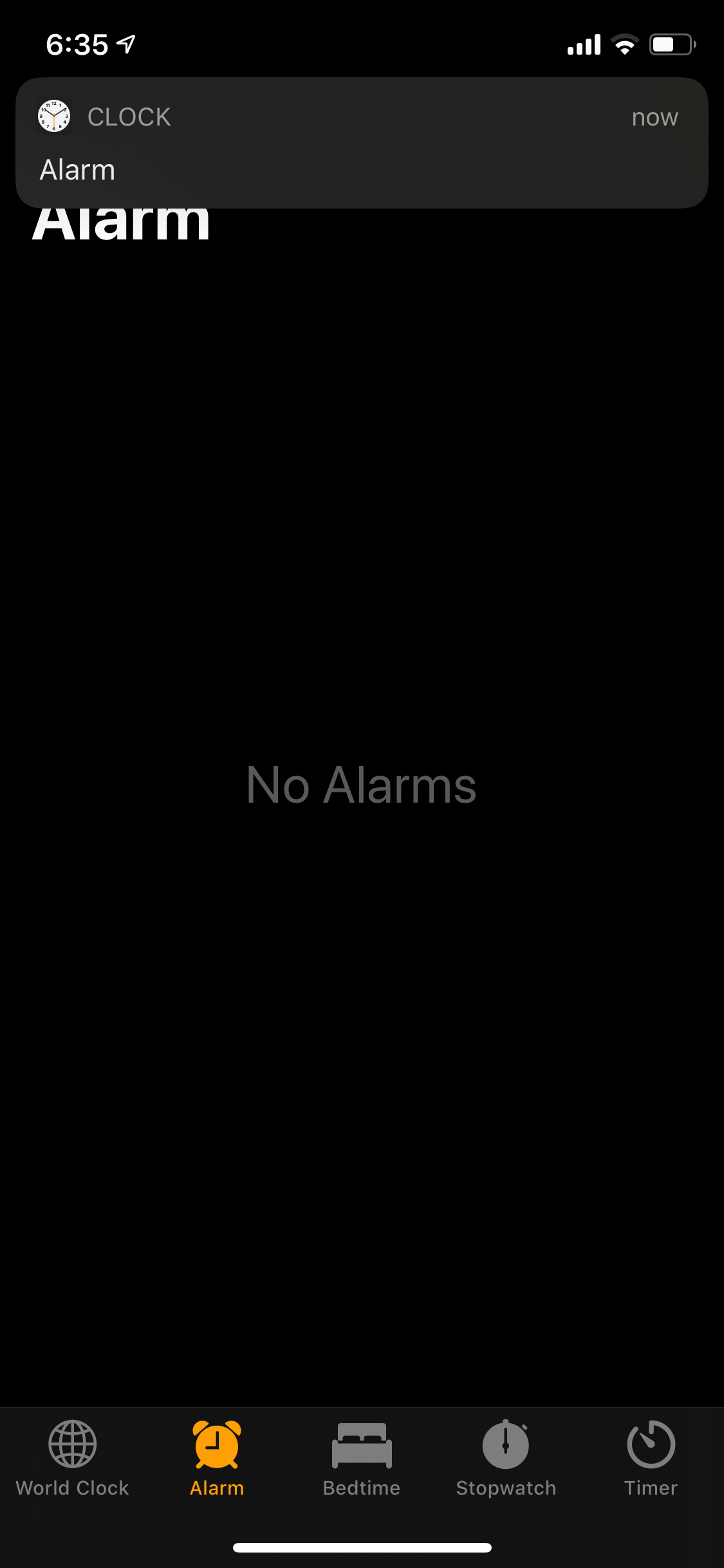I have no alarm and yet it goes off Apple Community